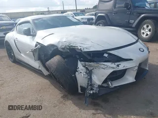 2021 Toyota Supra 3.0 with VIN WZ1DB0C00MW035391, listed as a IAAI auction lot 42437412 with Not provided miles and . Bid and sale history available at DreamBid. Image 1.