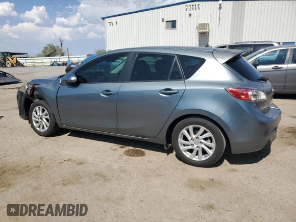2012 Mazda 3 i Touring with VIN JM1BL1L7XC1534992, listed as a Copart auction lot 63142035 with 122,952 mi miles and Salvage title. Bid and sale history available at DreamBid. Image 2.