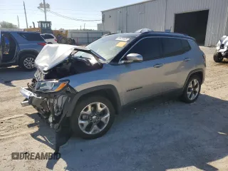 2020 Jeep Compass Limited с VIN 3C4NJCCBXLT211277, выставлен на аукционе Copart как лот 58829525 с пробегом 66 223 миль миль и На запчасти • Non repairable. История ставок и продаж доступна на DreamBid. Изображение 1.