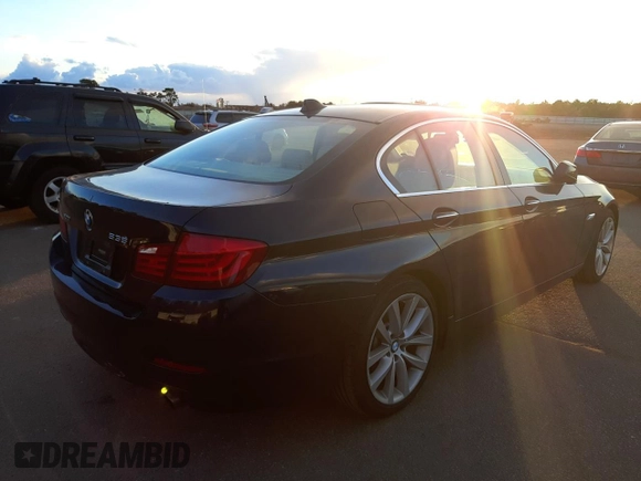 2013 BMW 5 Series 535i xDrive with VIN WBAFU7C56DDU70706, listed as a Copart auction lot 78460853 with 120,332 mi miles and Non Repairable. Bid and sale history available at DreamBid. Image 3.