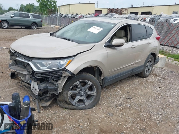 2018 Honda CR-V EX-L z VIN 5J6RW2H89JL011696, wystawiony jako IAAI lot #42521401 z przebiegiem Nie podano mil oraz . Historia ofert i sprzedaży dostępna na DreamBid. Obrazek 18.