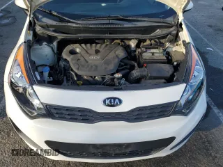 2015 Kia Rio LX with VIN KNADM5A39F6460207, listed as a Copart auction lot 44464245 with 106,792 mi miles and Salvage Title. Bid and sale history available at carsss.com. Image 11.