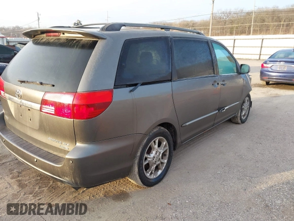2005 Toyota Sienna XLE with VIN 5TDZA22C85S357440, listed as a IAAI auction lot 41227446 with 225,542 mi miles and . Bid and sale history available at DreamBid. Image 4.