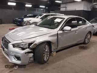 2018 Infiniti Q50 3.0t Luxe with VIN JN1EV7AR1JM430680, listed as a IAAI auction lot 41899270 with Not Provided miles. Bid and sale history available at carsss.com. Image 17.