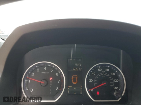2008 Honda CR-V LX with VIN 3CZRE38318G705321, listed as a Copart auction lot 58996545 with 173,373 mi miles and Salvage title. Bid and sale history available at DreamBid. Image 9.