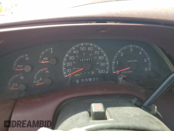 1998 Ford F-150 z VIN 1FTZF17W1WNA59477, wystawiony jako Copart lot #55849255 z przebiegiem 107 471 mil mil oraz Szkoda całkowita • Salvage title. Historia ofert i sprzedaży dostępna na DreamBid. Obrazek 9.