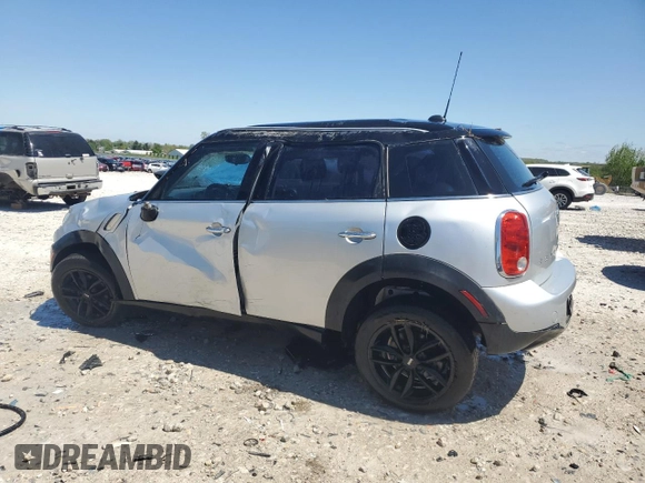 2014 MINI Countryman with VIN WMWZB3C53EWR38893, listed as a Copart auction lot 55091415 with 61,815 mi miles and Non Repairable. Bid and sale history available at DreamBid. Image 2.