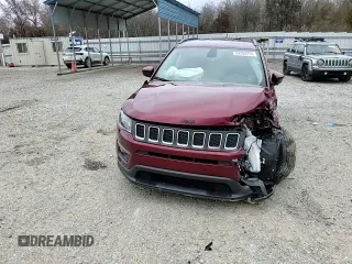 2021 Jeep Compass Altitude with VIN 3C4NJCBB1MT556460, listed as a Copart auction lot 84260314 with 31,531 mi miles and Salvage Title. Bid and sale history available at carsss.com. Image 11.