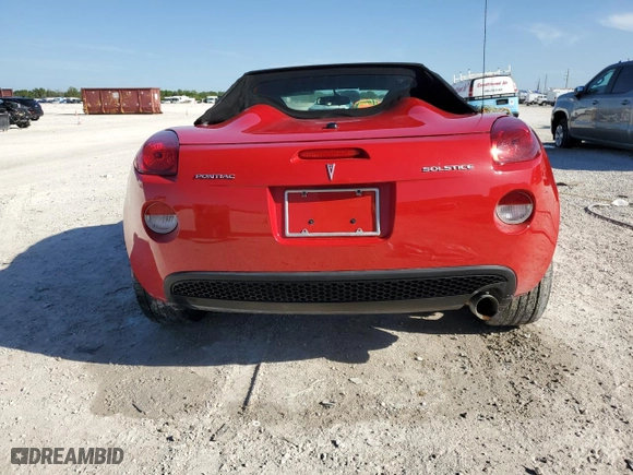 2006 Pontiac Solstice with VIN 1G2MB33B16Y101332, listed as a Copart auction lot 47266575 with NaN miles and Non Repairable. Bid and sale history available at carsss.com. Image 6.