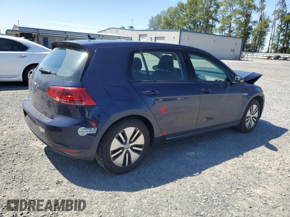 2016 Volkswagen Golf SE z VIN WVWKP7AU0GW912035, wystawiony jako Copart lot #58579075 z przebiegiem 48 625 mil mil oraz Szkoda całkowita • Salvage title. Historia ofert i sprzedaży dostępna na DreamBid. Obrazek 3.