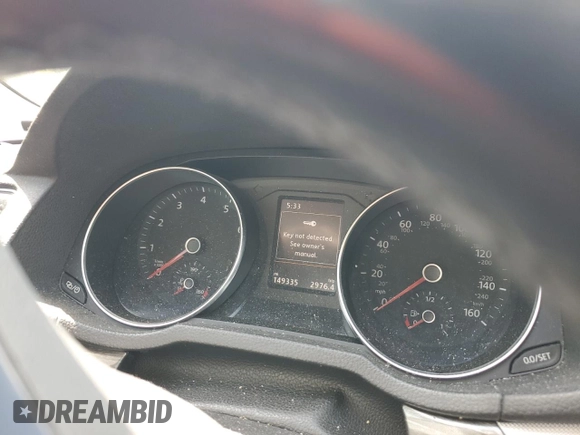 2017 Volkswagen Passat SE with VIN 1VWGT7A31HC019042, listed as a Copart auction lot 61078305 with 149,335 mi miles and Salvage title. Bid and sale history available at DreamBid. Image 9.