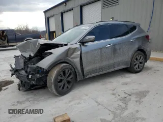 2018 Hyundai Santa Fe Ultimate with VIN 5XYZWDLA2JG515370, listed as a Copart auction lot 47178355 with Not provided miles and Salvage title. Bid and sale history available at DreamBid. Image 1.