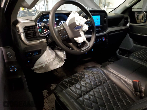 2022 Ford F-150 XL with VIN 1FTMF1C51NKF01004, listed as a Copart auction lot 51651204 with 10,625 mi miles and . Bid and sale history available at DreamBid. Image 8.