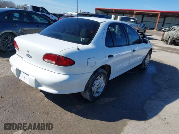 1999 Chevrolet Cavalier LS with VIN 1G1JF5240X7296244, listed as a IAAI auction lot 41644488 with 183,386 mi miles. Bid and sale history available at carsss.com. Image 4.