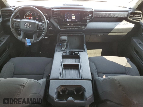 2022 Toyota Tundra SR with VIN 5TFKB5DB1NX014807, listed as a Copart auction lot 61888704 with 48,584 mi miles and Salvage title. Bid and sale history available at DreamBid. Image 8.