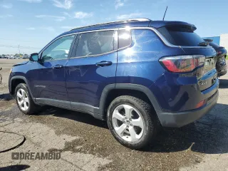 2020 Jeep Compass Latitude z VIN 3C4NJDBB2LT164611, wystawiony jako Copart lot #62141145 z przebiegiem 95 095 mil mil oraz Czysty tytuł • Clean title. Historia ofert i sprzedaży dostępna na DreamBid. Obrazek 2.