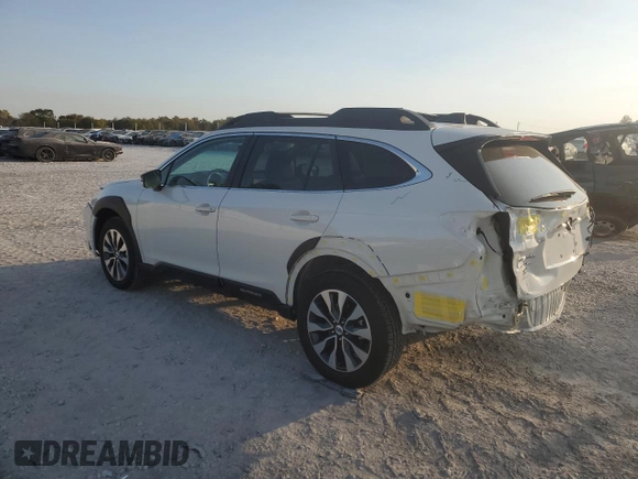 2024 Subaru Outback Limited XT z VIN 4S4BTGND3R3137901, wystawiony jako Copart lot #75990054 z przebiegiem 5 760 mil mil oraz Szkoda całkowita • Salvage title. Historia ofert i sprzedaży dostępna na DreamBid. Obrazek 2.