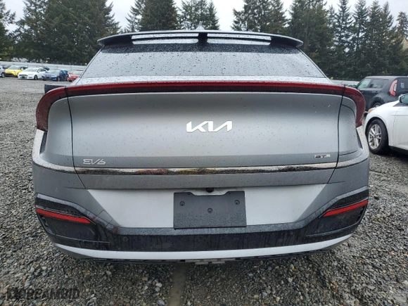 2023 Kia EV6 GT-Line with VIN KNDC4DLC5P5119755, listed as a Copart auction lot 52284784 with 5,559 mi miles and Salvage Title. Bid and sale history available at carsss.com. Image 6.
