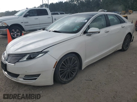 2014 Lincoln MKZ z VIN 3LN6L2GK9ER825882, wystawiony jako Copart lot #53332435 z przebiegiem 114 677 mil mil oraz Szkoda całkowita • Salvage title. Historia ofert i sprzedaży dostępna na DreamBid. Obrazek 1.