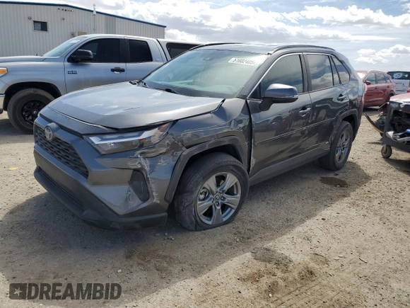 2022 Toyota RAV4 Hybrid XLE with VIN 4T3RWRFV6NU061336, listed as a Copart auction lot 51602405 with 47,653 mi miles and Salvage title. Bid and sale history available at DreamBid. Image 1.
