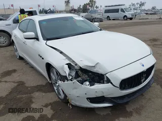 2015 Maserati Quattroporte S Q4 z VIN ZAM56RRA4F1141365, wystawiony jako IAAI lot #42422047 z przebiegiem 87 926 mil mil oraz . Historia ofert i sprzedaży dostępna na DreamBid. Obrazek 1.