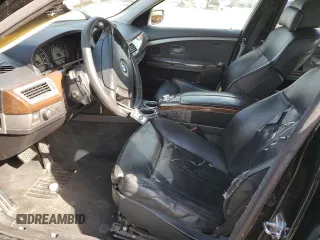 2003 BMW 7 Series 745Li with VIN WBAGN63403DR13725, listed as a Copart auction lot 52175805 with Not Provided miles and Salvage Title. Bid and sale history available at carsss.com. Image 7.
