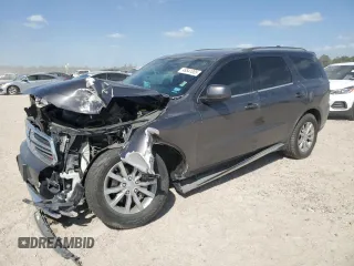 2018 Dodge Durango SXT with VIN 1C4RDJAG0JC329682, listed as a Copart auction lot 49541005 with 102,596 mi miles and Salvage Title. Bid and sale history available at DreamBid. Image 1.