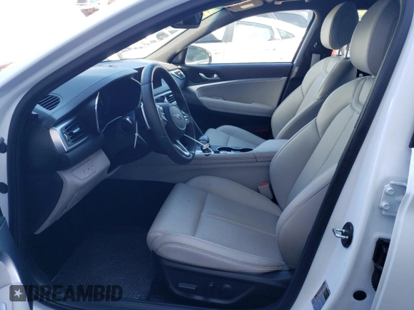 2023 Genesis G70 2.0T with VIN KMTG34TA9PU129246, listed as a Copart auction lot 60851434 with 12,407 mi miles and Non Repairable. Bid and sale history available at DreamBid. Image 7.