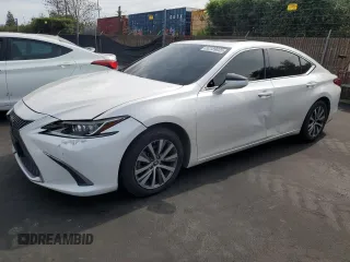 2019 Lexus ES 350 with VIN 58ABZ1B11KU047127, listed as a Copart auction lot 52189835 with 47,659 mi miles and Salvage Title. Bid and sale history available at DreamBid. Image 1.