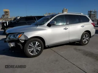2019 Nissan Pathfinder SL with VIN 5N1DR2MN7KC618289, listed as a Copart auction lot 52925165 with 115,448 mi miles and Salvage title. Bid and sale history available at DreamBid. Image 1.