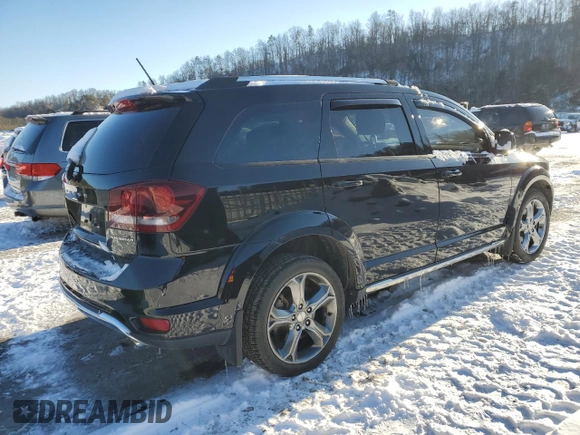 2016 Dodge Journey Crossroad Plus with VIN 3C4PDDGG5GT221507, listed as a Copart auction lot 89279735 with 89,808 mi miles and Salvage title. Bid and sale history available at DreamBid. Image 3.