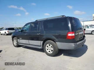 2007 Ford Expedition EL XLT with VIN 1FMFK15527LA78766, listed as a Copart auction lot 73473384 with 202,676 mi miles and Salvage Title. Bid and sale history available at carsss.com. Image 2.