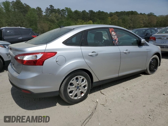 2012 Ford Focus SE with VIN 1FAHP3F22CL103857, listed as a Copart auction lot 54409895 with 153,744 mi miles and Salvage Title. Bid and sale history available at carsss.com. Image 3.