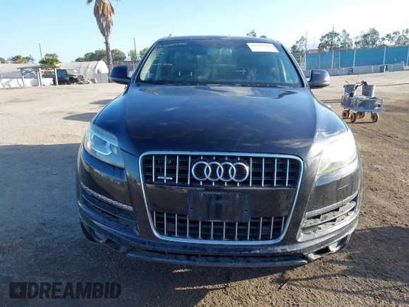 2014 Audi Q7 Premium Plus with VIN WA1LGAFEXED014547, listed as a IAAI auction lot 42256396 with 158,038 mi miles and . Bid and sale history available at DreamBid. Image 11.