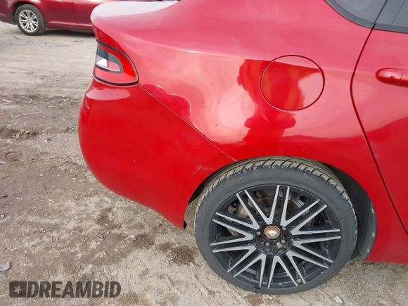 2013 Dodge Dart SXT with VIN 1C3CDFBA6DD208770, listed as a IAAI auction lot 41696977 with 161,820 mi miles. Bid and sale history available at carsss.com. Image 12.
