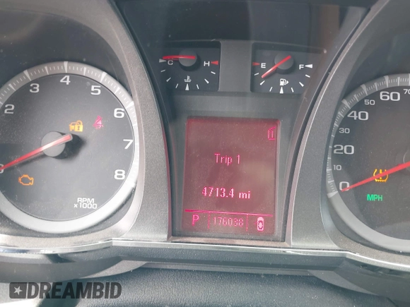 2010 GMC Terrain SLT-1 with VIN 2CTFLFEY4A6223738, listed as a IAAI auction lot 42081102 with 176,038 mi miles and . Bid and sale history available at carsss.com. Image 7.