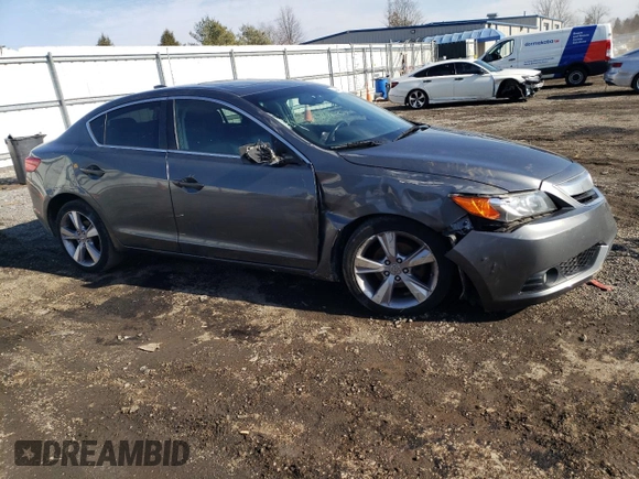 2014 Acura ILX Tech Pkg with VIN 19VDE1F79EE005928, listed as a Copart auction lot 44470725 with 103,380 mi miles and Salvage Title. Bid and sale history available at carsss.com. Image 4.