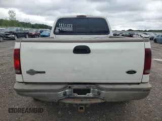 2002 Ford Super Duty F-250 XL with VIN 1FTNW21F72ED46989, listed as a Copart auction lot 57978304 with 0 mi miles and Salvage Title. Bid and sale history available at carsss.com. Image 6.
