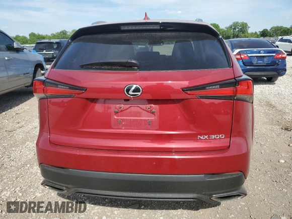 2021 Lexus NX 300 with VIN JTJGARDZ8M5022360, listed as a Copart auction lot 57260045 with 35,461 mi miles and Salvage title. Bid and sale history available at DreamBid. Image 6.