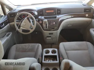 2014 Nissan Quest S with VIN JN8AE2KP5E9100520, listed as a Copart auction lot 57715345 with 281,292 mi miles and Salvage title. Bid and sale history available at DreamBid. Image 8.
