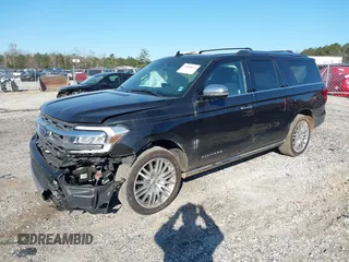 2024 Ford Expedition z VIN 1FMJK1M85REA16369, wystawiony jako IAAI lot #41888016 z przebiegiem 80 000 mil mil oraz . Historia ofert i sprzedaży dostępna na DreamBid. Obrazek 2.