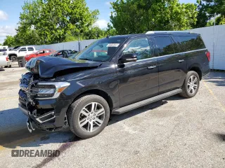 2024 Ford Expedition Max Limited с VIN 1FMJK1K81REA65202, выставлен на аукционе Copart как лот 57510445 с пробегом 45 982 миль миль и Чистый • Clean title. История ставок и продаж доступна на DreamBid. Изображение 1.