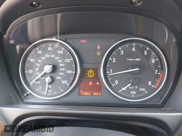 2007 BMW 3 Series 335i with VIN WBAWB73567P036617, listed as a IAAI auction lot 41618444 with 170,855 mi miles and . Bid and sale history available at DreamBid. Image 7.