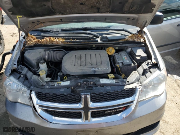 2015 Dodge Grand Caravan SE with VIN 2C4RDGBG8FR725133, listed as a Copart auction lot 55121634 with 120,204 mi miles and Salvage Title. Bid and sale history available at carsss.com. Image 12.