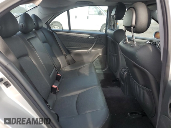 2001 Mercedes-Benz C 320 with VIN WDBRF64J81F045177, listed as a Copart auction lot 71381124 with 93,983 mi miles and Salvage Title. Bid and sale history available at DreamBid. Image 10.