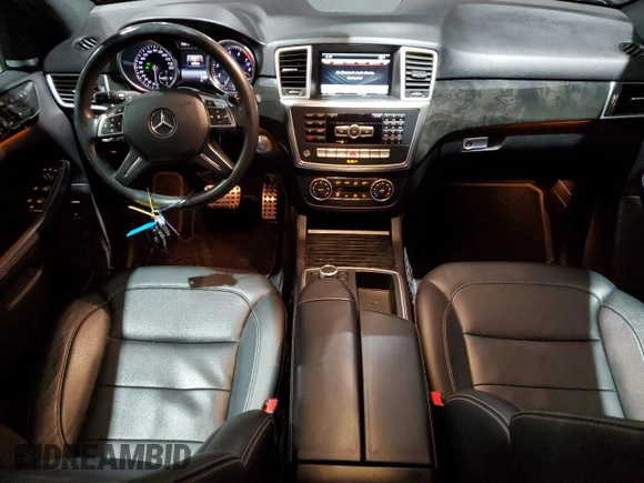 2015 Mercedes-Benz M 400 with VIN 4JGDA5GB0FA596471, listed as a Copart auction lot 85741014 with 132,346 mi miles and Clean Title. Bid and sale history available at DreamBid. Image 8.
