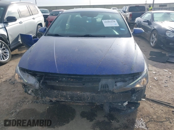 2022 Hyundai Elantra SEL with VIN 5NPLM4AG3NH076553, listed as a IAAI auction lot 41681638 with 35,344 mi miles and . Bid and sale history available at DreamBid. Image 12.