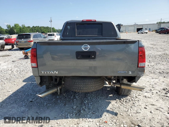 2015 Nissan Titan SV with VIN 1N6BA0ED8FN505603, listed as a Copart auction lot 59299075 with 160,031 mi miles and Non repairable. Bid and sale history available at DreamBid. Image 6.