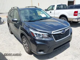 2019 Subaru Forester Premium with VIN JF2SKAEC3KH544056, listed as a IAAI auction lot 42267894 with 104,809 mi miles and . Bid and sale history available at DreamBid. Image 1.