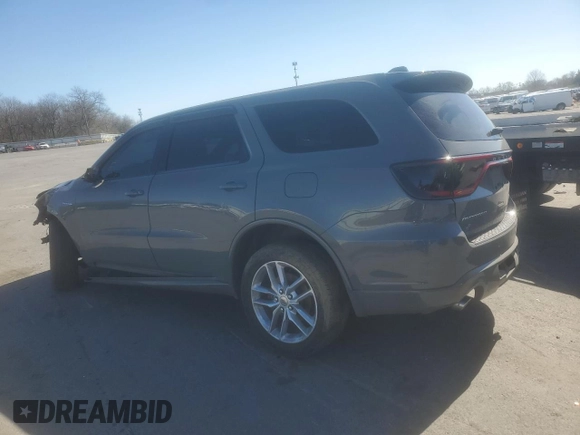 2021 Dodge Durango R/T with VIN 1C4SDJCT4MC661799, listed as a Copart auction lot 50196545 with 102,961 mi miles and Salvage Title. Bid and sale history available at DreamBid. Image 2.
